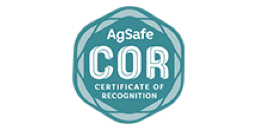 Agsafe Certificate of Recognition